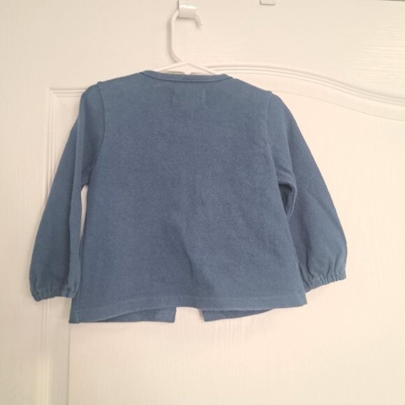Arim Closet Dusty Blue Knit Cardigan - Picture 5 of 5